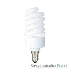 Энергосберегающая лампа Delux T2 Full-spiral, 15W, 2700K, E14, 10094685