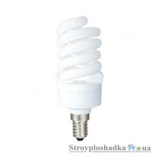 Энергосберегающая лампа Delux T2 Full-spiral, 15W, 4100K, E14, 10094686