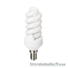 Энергосберегающая лампа Delux T2 Full-spiral, 15W, 6400K, E14, 10094687