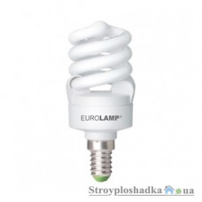 Енергозберігаюча лампа Eurolamp LN-15144, спіраль, 15W, 4100K, E14