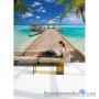 Флизелиновые фотообои в зал Komar 8NW-921 Beach Resort, 368х254 см