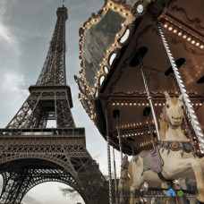 Паперові фотошпалери в зал Carrousel de Paris 1-602, 184х127 см