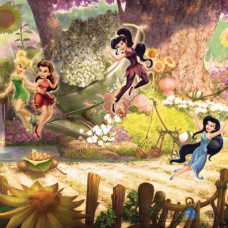 Фотообои в детскую Komar Disney 1-416 Fairies, 202х73 см