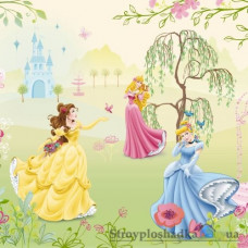 Фотообои в детскую Komar Disney 1-417 Princess Garden, 184х127 см