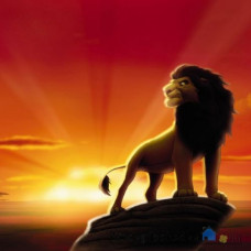Фотошпалери в дитячу Komar Disney 1-418 The Lion King, 202х73 см