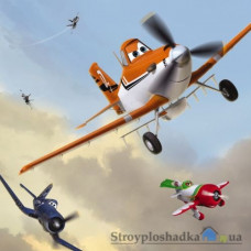 Фотообои в детскую Komar Disney 4-452 Planes Dusty And Friends, 184х254 см