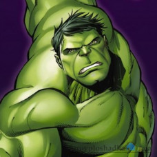 Фотообои в детскую Komar Marvel 1-429 Hulk, 73х202 см