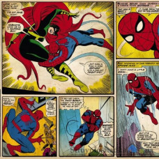 Фотошпалери в дитячу Komar Marvel 1-435 Marvel Comic Spider-Man, 202х73 см 
