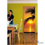 Фотообои в спальню Komar 2-1255 Palmy Beach Sunrise, 92х220 см