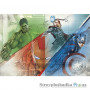 Фотообои в детскую Komar Marvel 8-456 Avengers Graphic Art, 368х254 см