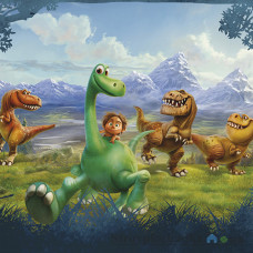 Фотошпалери в дитячу Komar Disney 8-461 The Good Dinosaur, 368х254 см 