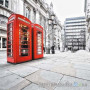 Фотошпалери в передпокій Prestige №7 Лондонські Телефони, 196х136 см
