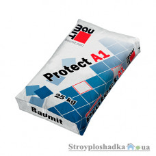 Гидроизоляционная смесь Baumit Protect A1, паропроницаемая, 25 кг