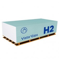 Гіпсокартонна плита VistaGips (GKBI) 12.5x1200x2000, вологостійка