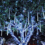 Гирлянда светодиодная уличная Новогодько Метеоритный дождь, 3 м, 20 см, белый, 220 В, IP 44 (801007)