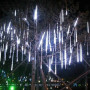 Гирлянда светодиодная уличная Новогодько Метеоритный дождь, 3 м, 50 см, белый, 220 В, IP 44 (801009)