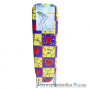 Прасувальна дошка EuroGold 16030ZR, 30х110 см, ДСП, квадрат з сердечками, жовто-фіолетовий