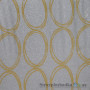 Гладильная доска EuroGold 7997, 110х30 см, цельный лист металла, серый в желтые круги