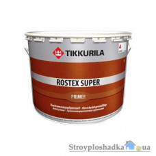 Грунтовка антикоррозийная быстрого высыхания Tikkurila Rostex Super, светло-серый, 1 л