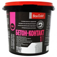 Ґрунтовка бетон-контакт BauGold, 1 л