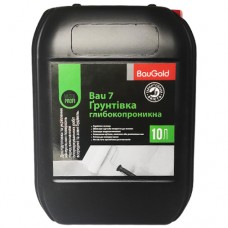 Ґрунтовка глибокопроникаюча BauGold, Bau 7, 10 л