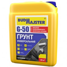 Грунтовка акрилова Будмайстер G-50, 10 л