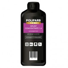 Грунтовка-концентрат Polifarb 1:4, 1 л