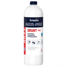 Ґрунтовка глибокого проникнення Sniezka ACRYL-PUTZ GR43 GRUNT PRO, 1 л 