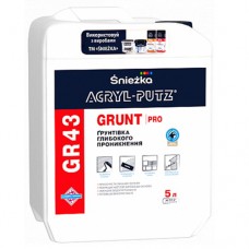 Sniezka ACRYL-PUTZ GR43 GRUNT PRO, 5 л 
