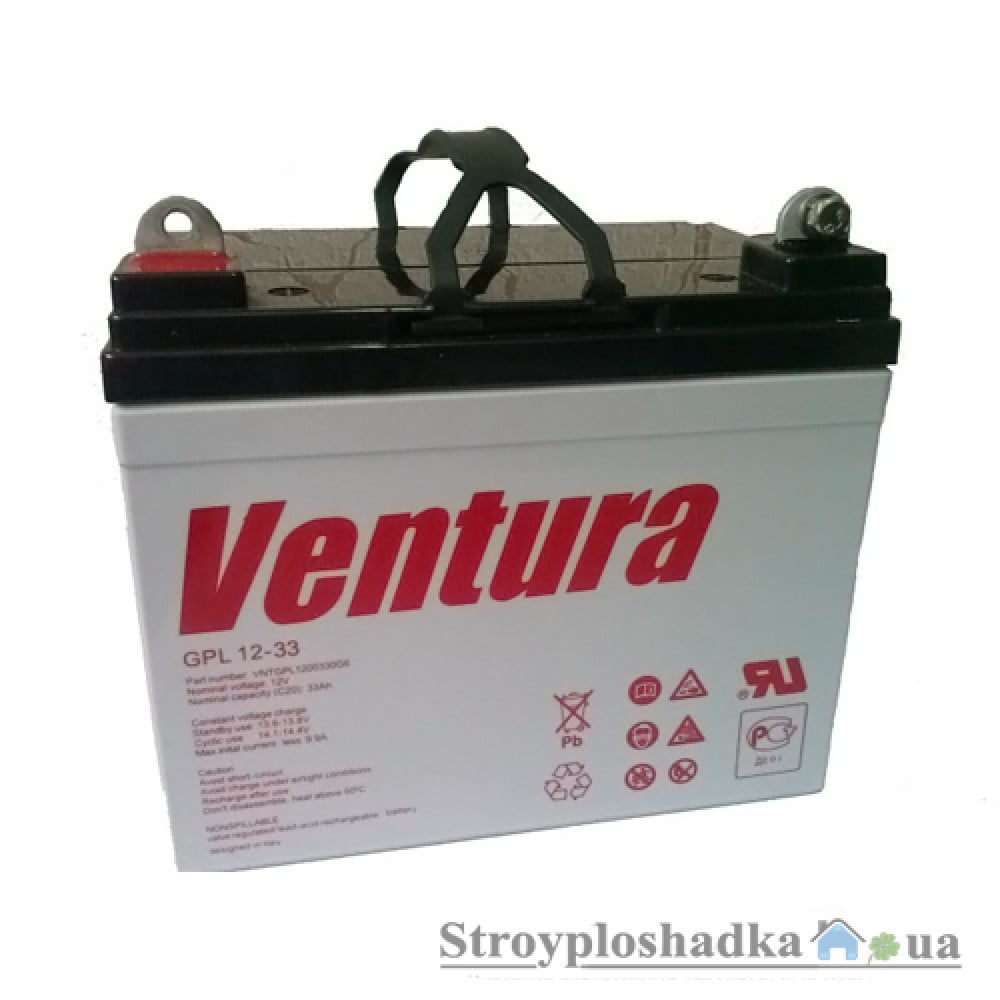 Аккумуляторная батарея Ventura GPL 12-40, 12 В, 40 АxЧ