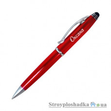 Именная шариковая ручка Artpic со стилусом TP-073 14х1.5 см ″Оксана″