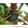 Штучна ялинка Triumph Tree Dewberry, 2.60 м, з шишками і ягодами, зелена