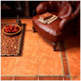 Кахель для підлоги InterCerama Cotto 022, 43х43, червоно-коричневий, кв.м.