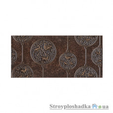 Кафель декор InterCerama Nobilis 032, 23х50, коричневый, шт.
