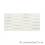 Кахель для стін Opoczno Chinese Asters, 29.7х60, white satin braid, кв.м.