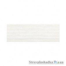 Кахель для стін Opoczno Elegant Stripes, 25х75, білий, структура, кв.м.