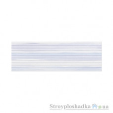Кахель для стін Opoczno Elegant Stripes, 25х75, блакитний, структура, кв.м.