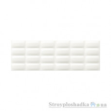 Кафель для стен Opoczno Vivid Colours, 25х75, glossy white pillow, кв.м.