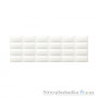 Кахель для стін Opoczno Vivid Colours, 25х75, glossy white pillow, кв.м.