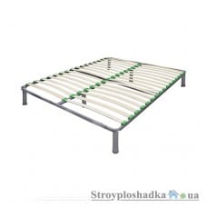 Каркас ліжка AMF Розбірний алюмінієвий, 140х200 см, з ніжками