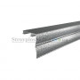 Карниз стельовий алюмінієвий ПАС-1859 43x45 мм, античне срібло, 3 м