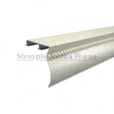 Карниз потолочный алюминиевый ПАС-2924 46x47 мм, капучино, 2 м