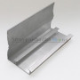 Карниз потолочный алюминиевый ПАС-2924 46x47 мм, античное серебро, 1.5 м