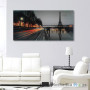 Картина на двп Artpic G-144, 100x50 см, Вид на нічний Париж