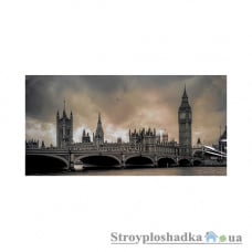 Картина на двп Artpic K-511, 33x70 см, Біг Бен в хмарах