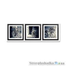 Модульная картина Artpic К-907, 75х22 см, Ретро велосипед, шт