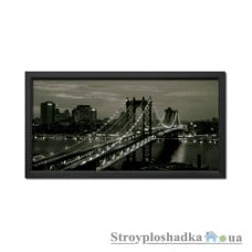 Картина в рамі Artpic К-507, 100х50 см, Горизонт Манхеттена