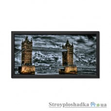 Картина в рамі Artpic К-680, 70х33 см, Вид на Тауерський міст