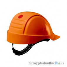 Каска защитная строительная 3M, G2000CUV-OR, оранжевая