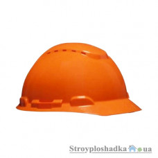 Каска защитная строительная 3M, H-700C-OR, оранжевая